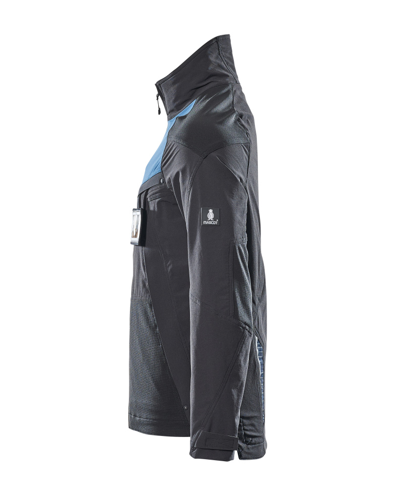 Jacke ADVANCED Schwarz/Dunkelpetroleum L