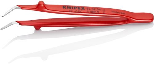 Präzisionspinzette L.150mm 45Grad gew.verchr.KNIPEX