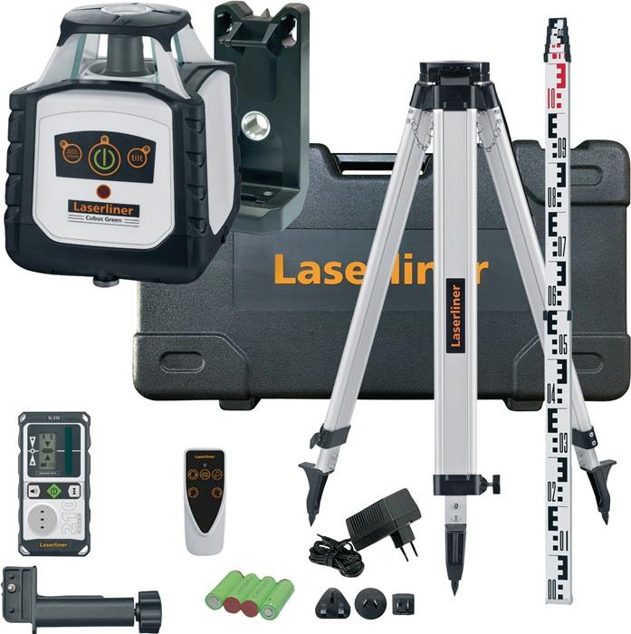 Rotationslaser Cubus G 210 S max. 200 m ± 4 ° LASERLINER