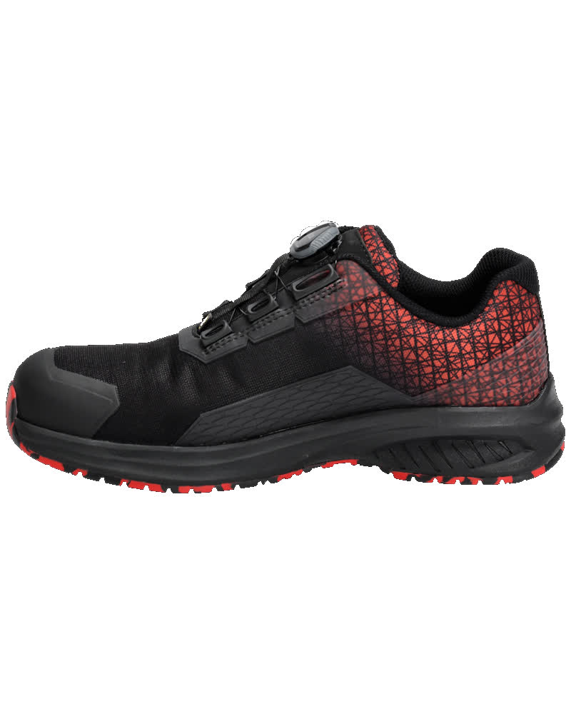 Sicherheitsschuhe FOOTWEAR ACCELERATE Schwarz/Verkehrsrot 1043