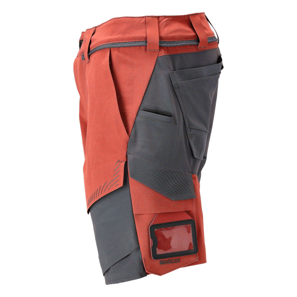 Shorts CUSTOMIZED Herbstrot/Anthrazitgrau 24C54