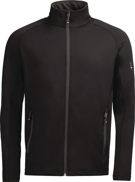 Fleecejacke KUNO schwarz XL