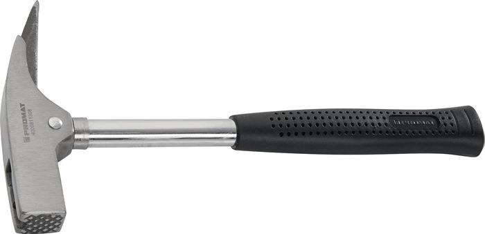 Latthammer DIN 7239 Kopfgewicht 600 g mit Magnet geraut Stahlrohr PROMAT