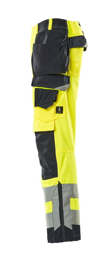 Hose mit Hängetaschen SAFE SUPREME Hi-vis Gelb/Schwarzblau 76C51