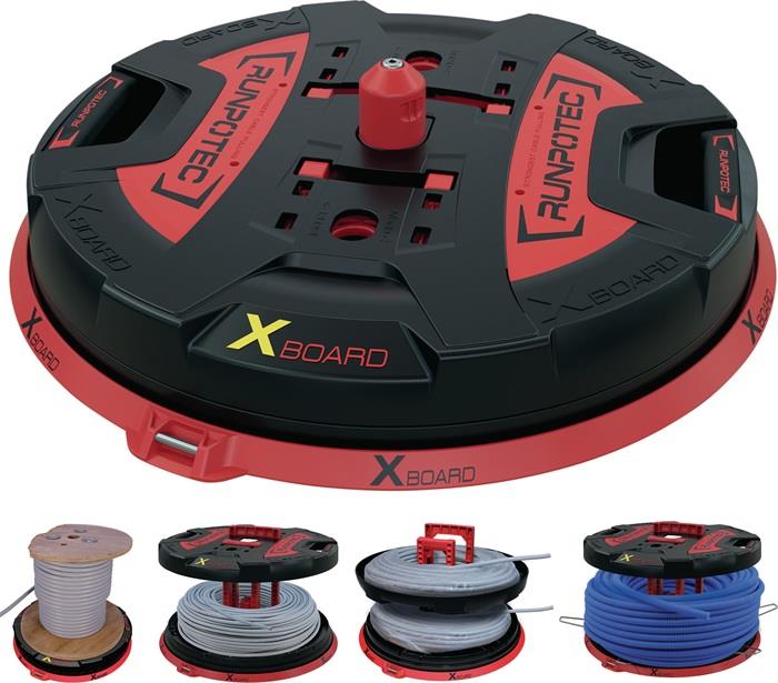 Kabelabroller XB 500 Ø 500 mm Tragfähigkeit 800 kg RUNPOTEC