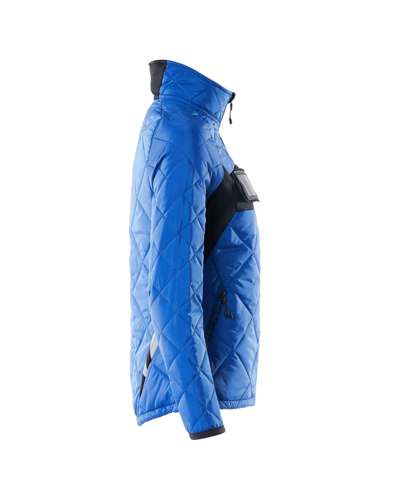 Damen-Passform Thermojacke ACCELERATE Azurblau/Schwarzblau 5XL