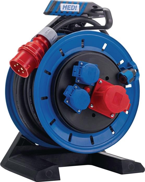 Drehstromkabeltrommel Generation 7 Champion 290 mm 2 Schutzkontaktsteckdosen IP54 25 m