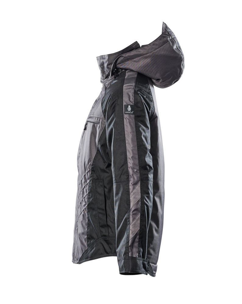 Winterjacke UNIQUE Anthrazit/Schwarz L