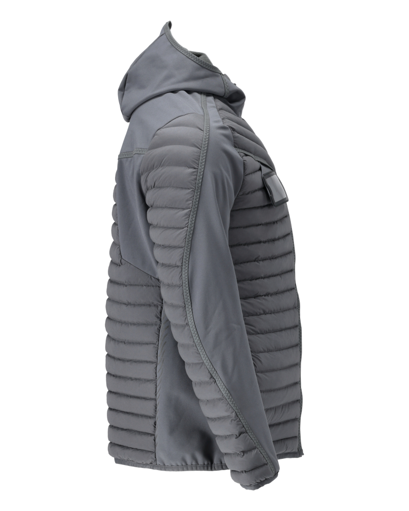 Thermojacke mit Kapuze CUSTOMIZED Anthrazitgrau L