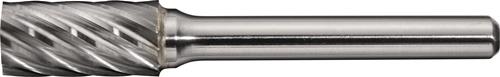 Frässtift ZYA INOX D.10mm Kopf-L.20mm Schaft-D.6mm HM Verz.Normal,fein TECWERK