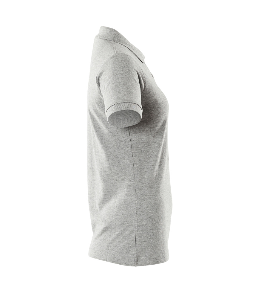 Damen-Passform Polo-Shirt CROSSOVER Grau-meliert 2XLONE