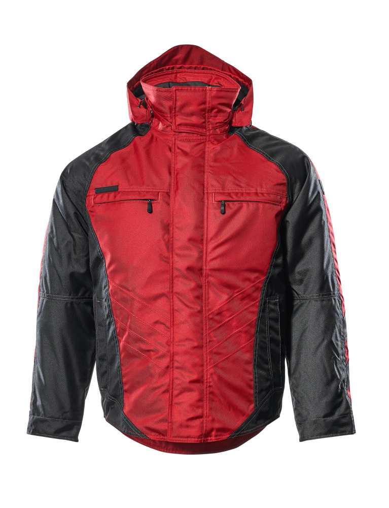 Winterjacke UNIQUE Rot/Schwarz L