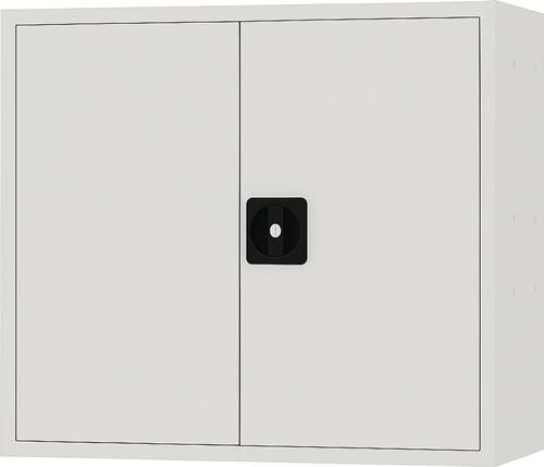 Hängeschrank H600xB700xT200mm Vollblechtür lichtgrau/lichtgrau
