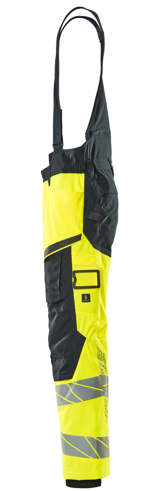 Winterhose ACCELERATE SAFE Hi-vis Gelb/Schwarzblau L
