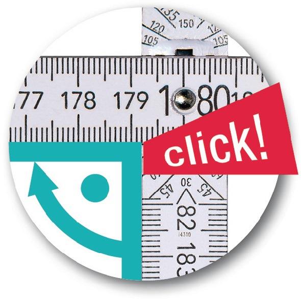 Gliedermaßstab 9072 Länge 2 m Breite 16 mm mm/cm EG III Buche weiß BMI