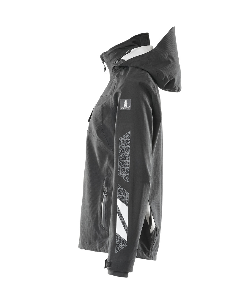 Damen-Passform Hardshelljacke ACCELERATE Schwarz 3XL