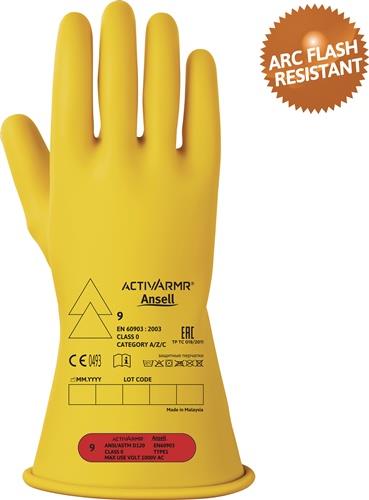 Elektrikerschutzhandschuh ActivArmr® RIG011Y Gr.10 gelb