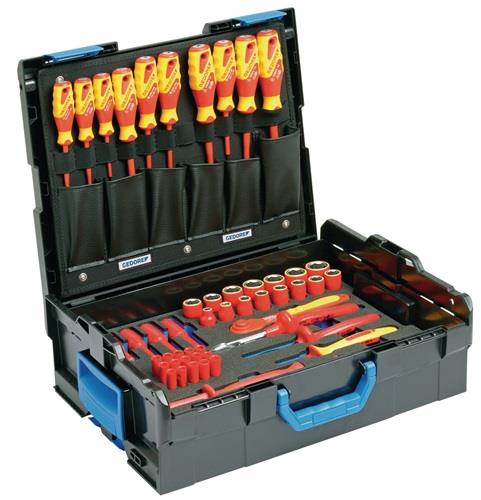 Werkzeugsortiment 53-tlg.in L-BOXX f.Elektriker GEDORE