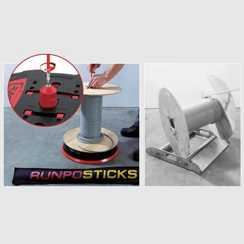 Kabelabroller XB 500 T D.500mm Trgf.800kg RUNPOTEC