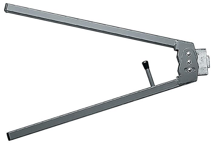 Schließblechzacker bis zu 2 mm Blechdicke mit Messer
