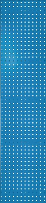 Lochplatte himmelblau, RAL 5015 2000 mm