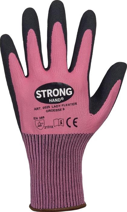 Handschuhe LADY FLEXTER EN 420, EN 388 PSAKategorie II 6 220 mm