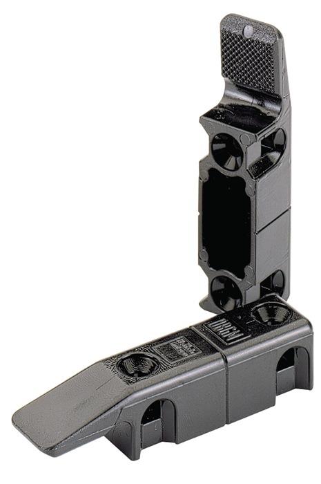 Multiclip Kunststoff schwarz 64 mm HETTICH
