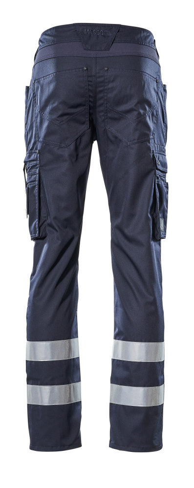 Hose mit Schenkeltaschen FRONTLINE Schwarzblau 90C48