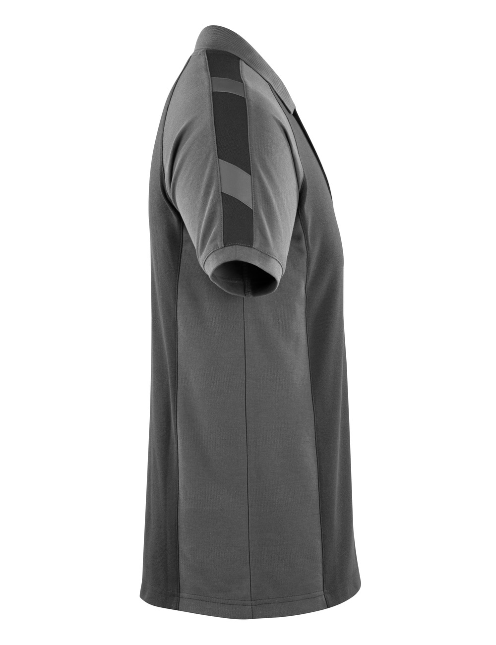 Polo-Shirt UNIQUE Schwarz/Dunkelanthrazit L