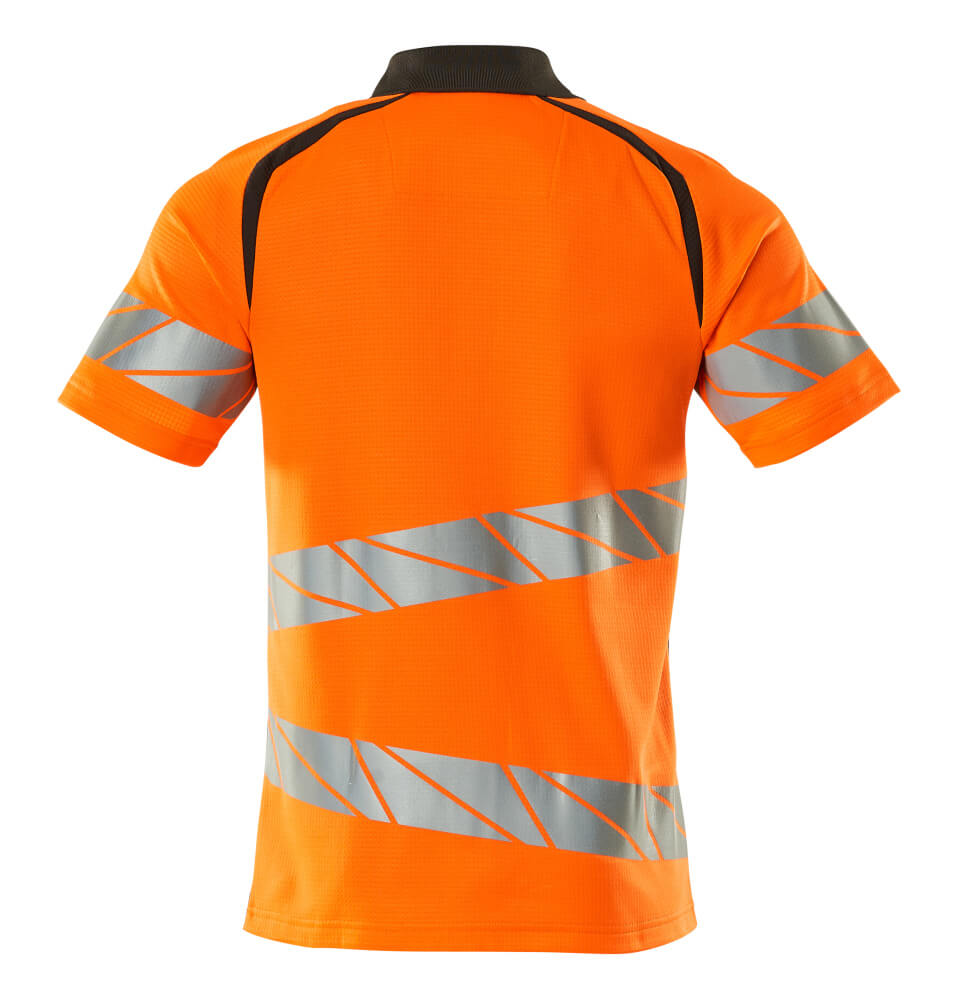 Polo-Shirt ACCELERATE SAFE Hi-vis Orange/Dunkelanthrazit 3XLONE