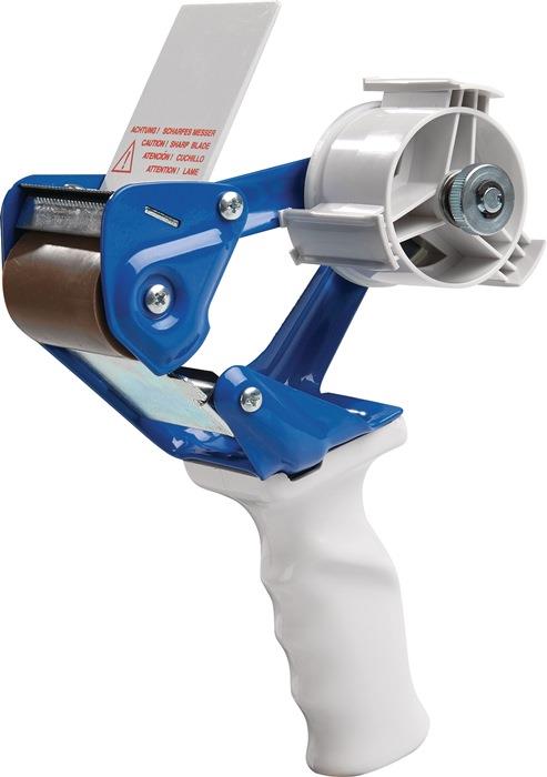 Handabroller Profi K20B Metall blau/weiß für Bandbreite 50 mm BURMANN