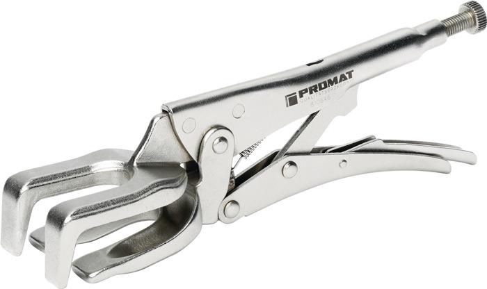 Rohrschweißergripzange Gesamtlänge 280 mm Spannweite max. 70 mm PROMAT