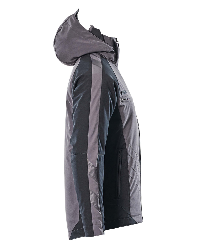 Winterjacke UNIQUE Anthrazit/Schwarz L