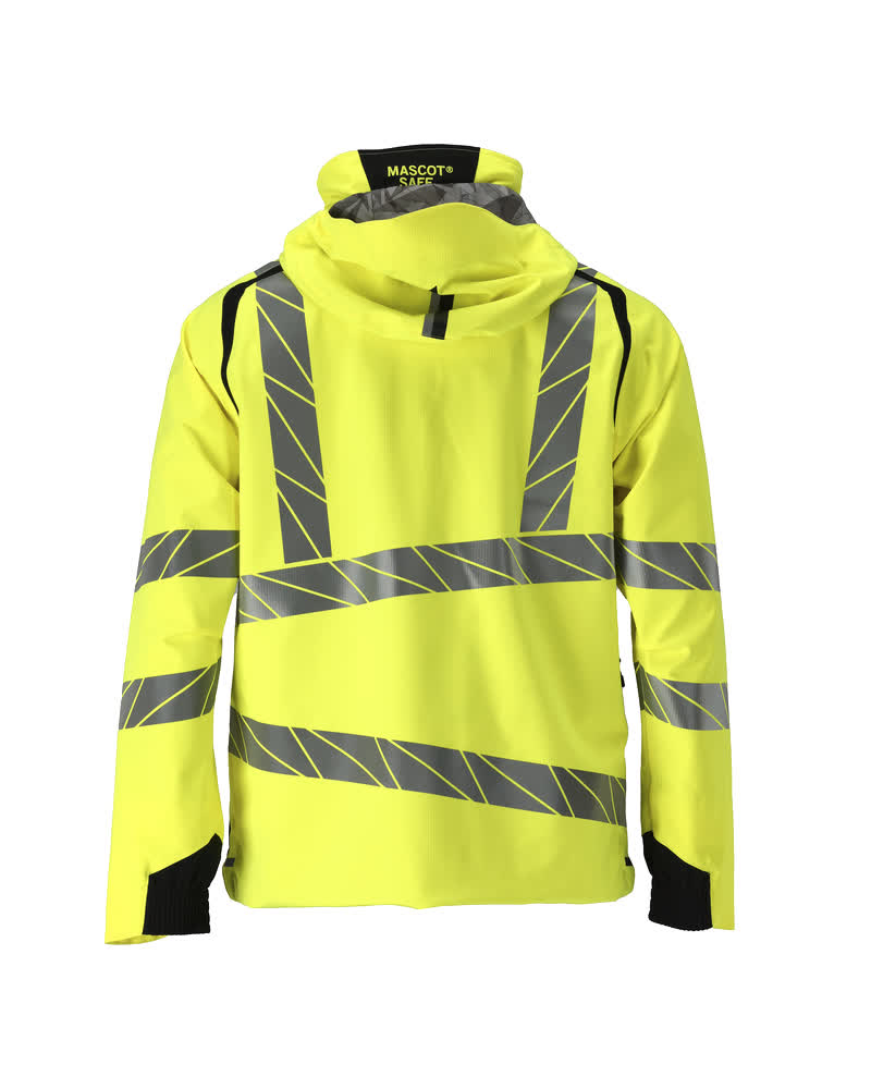 Hardshelljacke ACCELERATE SAFE Hi-vis Gelb/Schwarz S