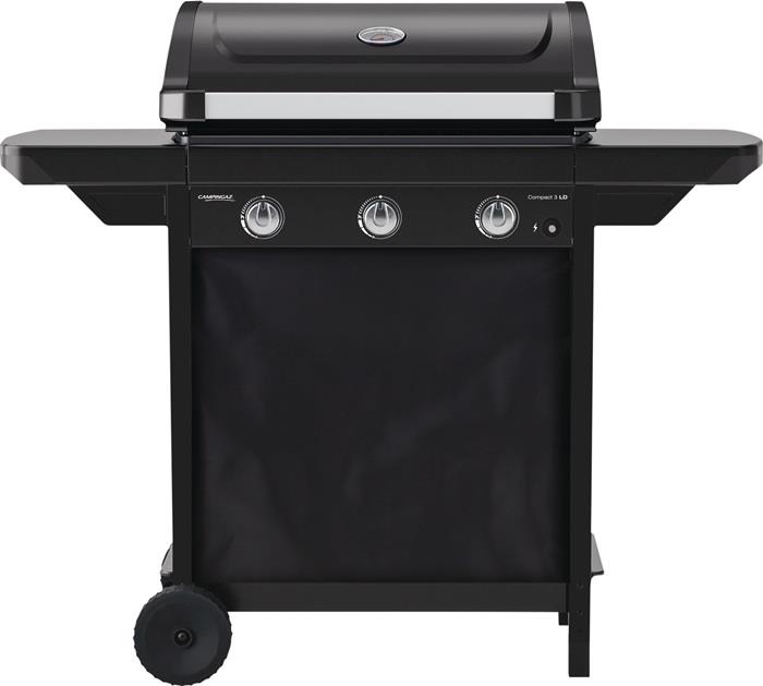 Gasgrill Compact 3 LD 3 Stahlrohrbrenner mit Piezozündung CAMPINGAZ