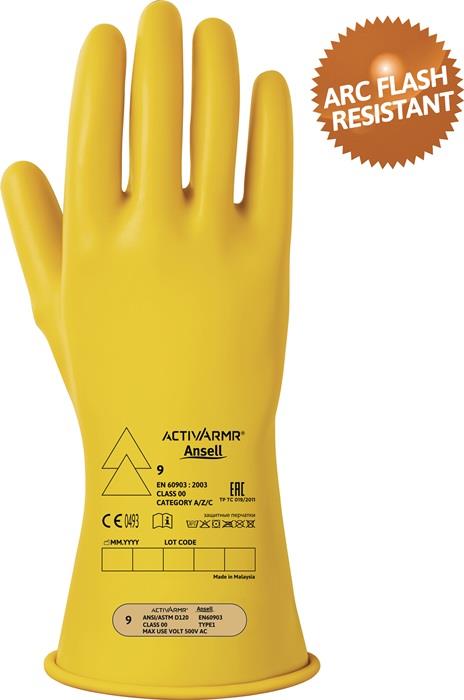 Elektrikerschutzhandschuh ActivArmr® RIG0011Y EN 60903:2003 PSAKategorie III 10