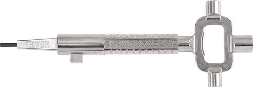 Bautenschlüssel Univ.inkl.Mitnehmer f.PZ-Schlösser STA ma vern TECWERK