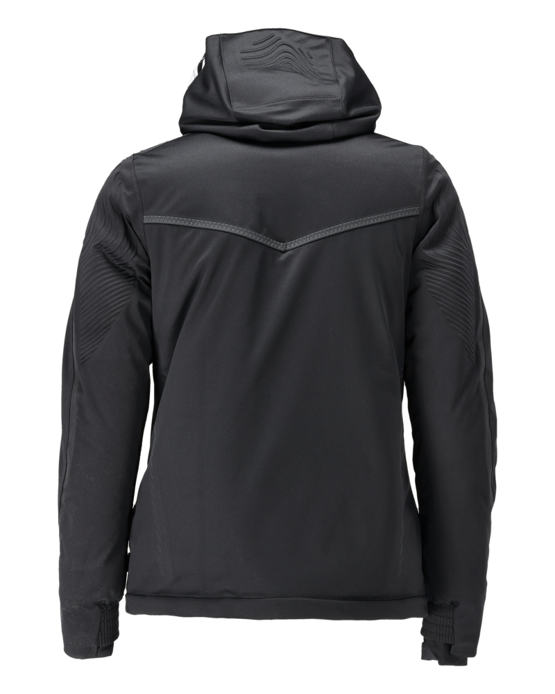 Damen-Passform Winterjacke CUSTOMIZED Schwarz L