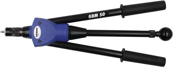 Handblindnietmutternsetzgerät GBM 50 Länge 485 mm GESIPA