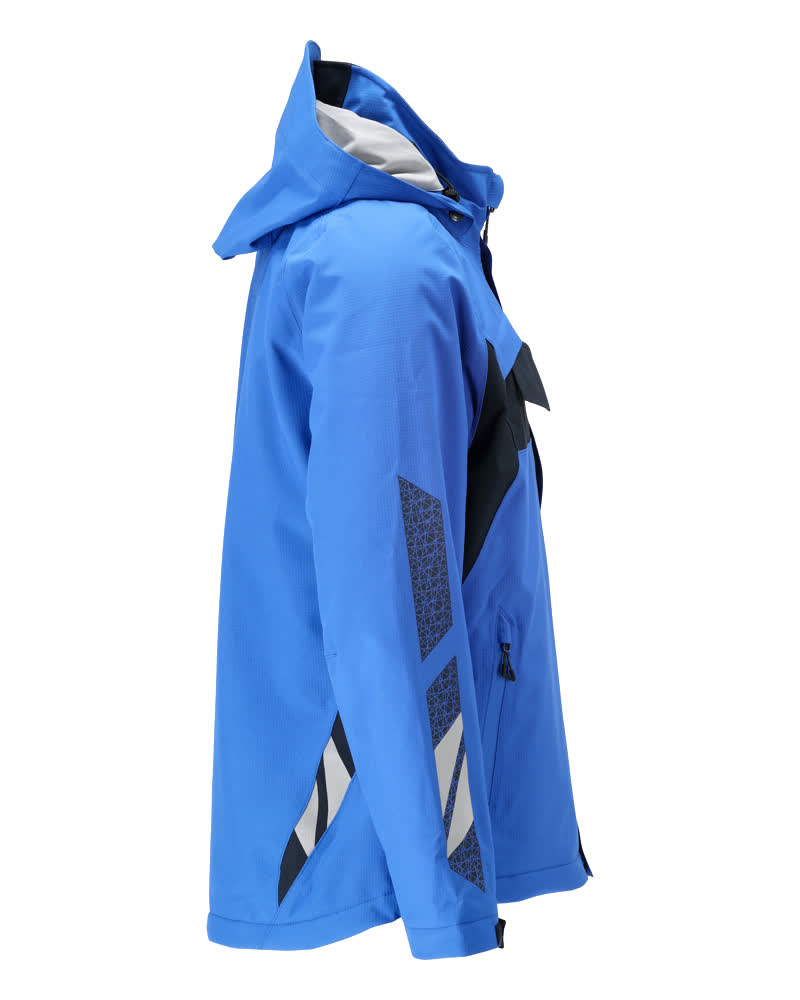 Winterjacke ACCELERATE Azurblau/Schwarzblau L