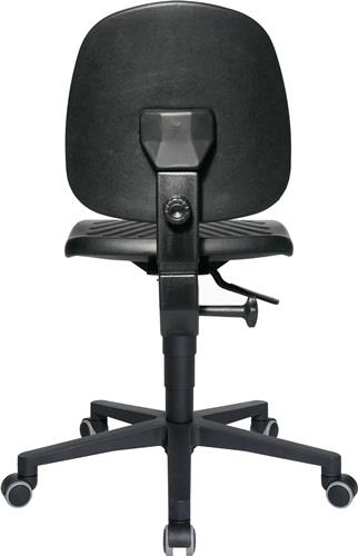 Arbeitsdrehstuhl TEC 40 Rl.Polyurethanschaum schwarz 410-540mm TOPSTAR