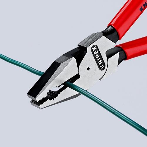 Kraftkombizange L.200mm pol.Ku.-Überzug KNIPEX