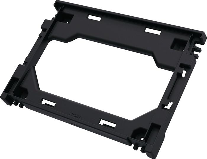 Adapter Sortimentskastentresor CarryMore + B393xT288xH33mm Verbindungsplatte Polycarbonat RAACO