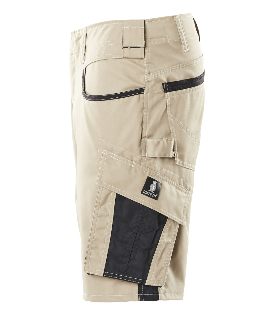Shorts UNIQUE Hellkhaki/Schwarz C45