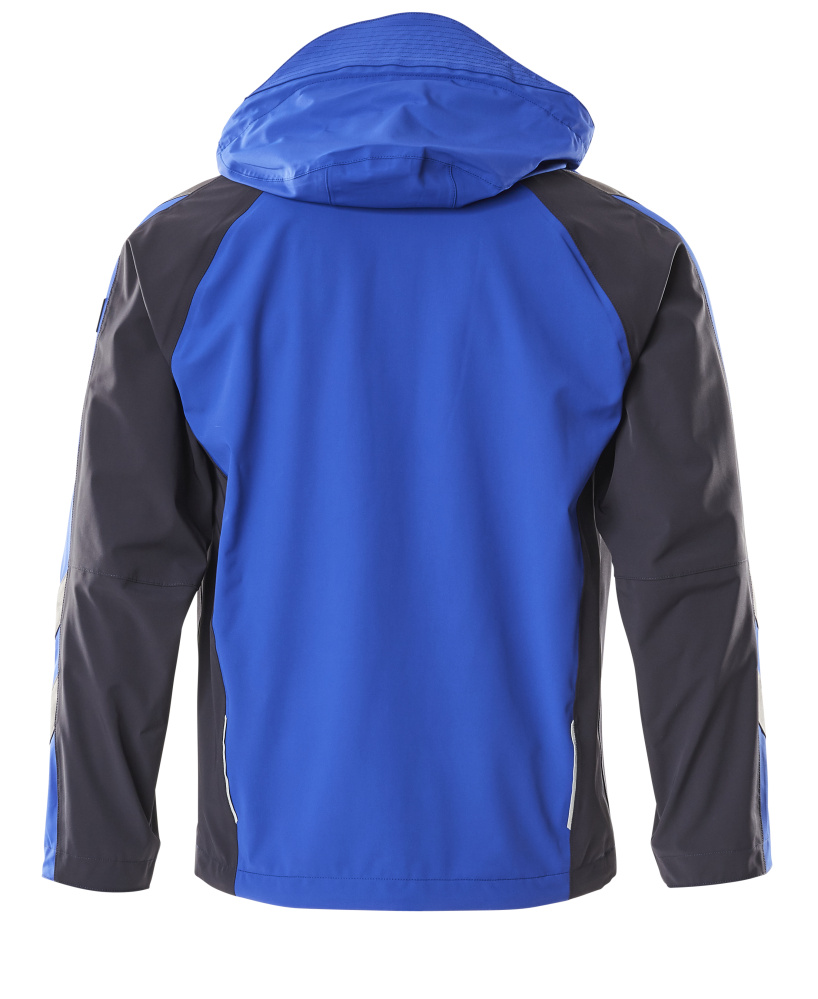 Hardshelljacke UNIQUE Kornblau/Schwarzblau 4XL