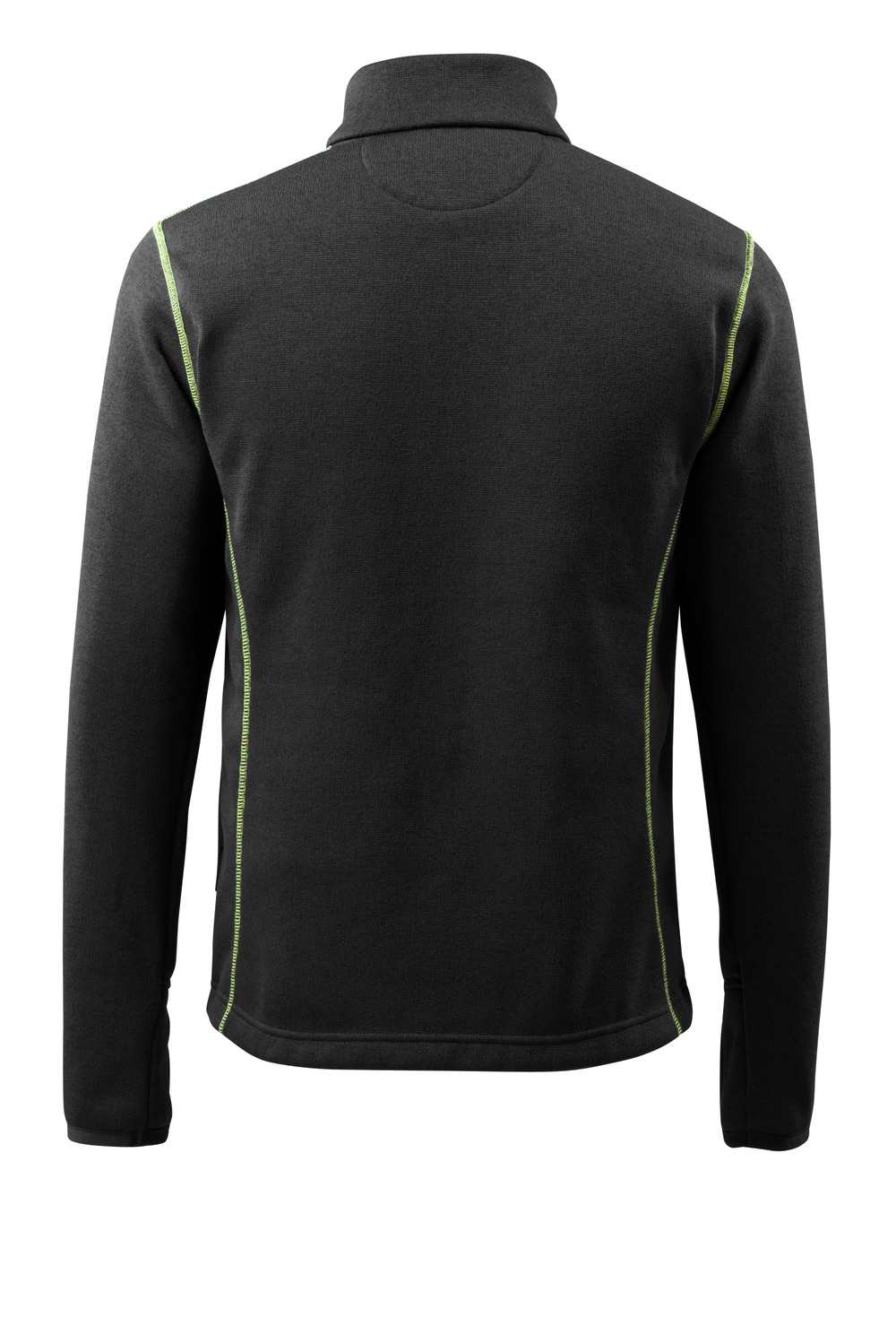 Strickpullover mit kurzem Reißverschluss HARDWEAR Schwarz M