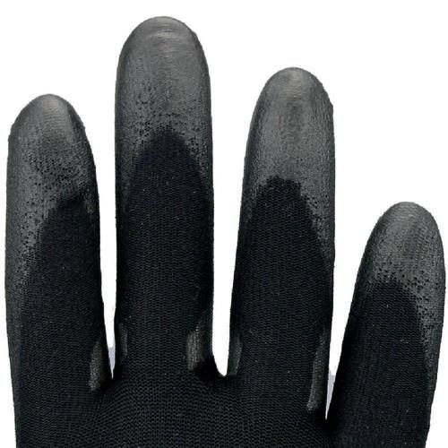 Handschuhe Gr.10 schwarz PA m.Soft-Polyurethan ASATEX