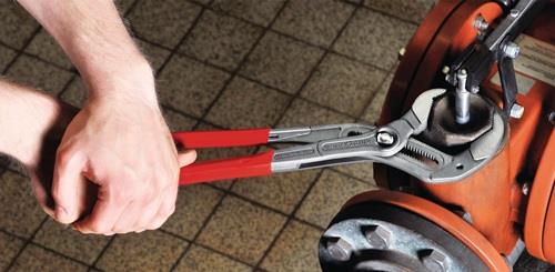 Rohr- u.Wasserpumpenzange Cobra® L.560mm Spann-W.120mm pol.Ku.-Überzug KNIPEX