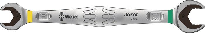 Doppelmaulschlüssel 6002 Joker matt verchromt 10 x 13 mm 167 mm