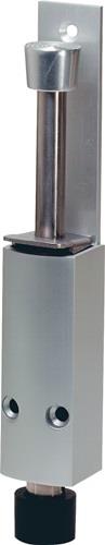 Türfeststeller 1222.02 Alu.silberf.lack.Hubh.60mm Türmontage KWS